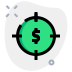 external dollar-target-sign-board-with-money-desire-business-green-tal-revivo icon