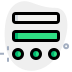 external double-bar-with-round-dimension-drawing-layout-wireframe-green-tal-revivo icon