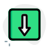 external downward-direction-for-a-places-found-in-backward-location-outdoor-green-tal-revivo icon