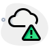 external error-in-cloud-network-isolated-on-white-background-cloud-green-tal-revivo icon