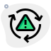 external error-while-syncing-a-data-isolated-on-a-white-background-data-green-tal-revivo icon