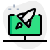 external fast-computer-with-enhanced-speed-of-rocket-startup-green-tal-revivo icon