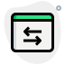 external incoming-and-outgoing-data-transfer-from-web-browser-data-green-tal-revivo icon