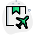 external international-cargo-service-with-airplane-and-delivery-box-shipping-green-tal-revivo icon