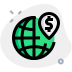 external international-location-money-business-concept-layout-logotype-business-green-tal-revivo icon