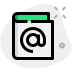 external mail-contact-book-email-green-tal-revivo icon