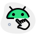 external mouse-pointing-device-connected-to-android-operating-system-development-green-tal-revivo icon