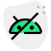 external no-access-to-android-operating-system-with-a-cross-sign-development-green-tal-revivo icon