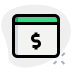 external online-transaction-for-cashless-digital-payment-portal-money-green-tal-revivo icon