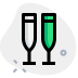 external pait-of-champagne-flute-shaped-glasses-filled-new-green-tal-revivo icon