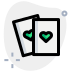 external playing-card-on-special-occasion-of-new-year-featuring-hearts-new-green-tal-revivo icon