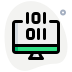 external programming-on-desktop-computer-with-coding-function-programing-green-tal-revivo icon
