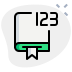 external school-kids-book-with-counting-and-numerals-library-green-tal-revivo icon