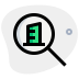 external searching-for-new-business-location-magnifying-glass-and-building-jobs-green-tal-revivo icon