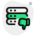 external server-compromise-with-thumbs-down-feedback-gesture-server-green-tal-revivo icon