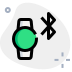 external smartwatch-with-bluetooth-connectivity-isolated-on-white-background-smartwatch-green-tal-revivo icon