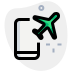 external switching-cell-phone-on-an-airplane-mode-action-green-tal-revivo icon