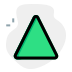 external teaching-triangle-symbol-for-clothes-white-in-color-laundry-green-tal-revivo icon
