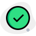 external verified-check-circle-for-approved-valid-content-basic-green-tal-revivo icon
