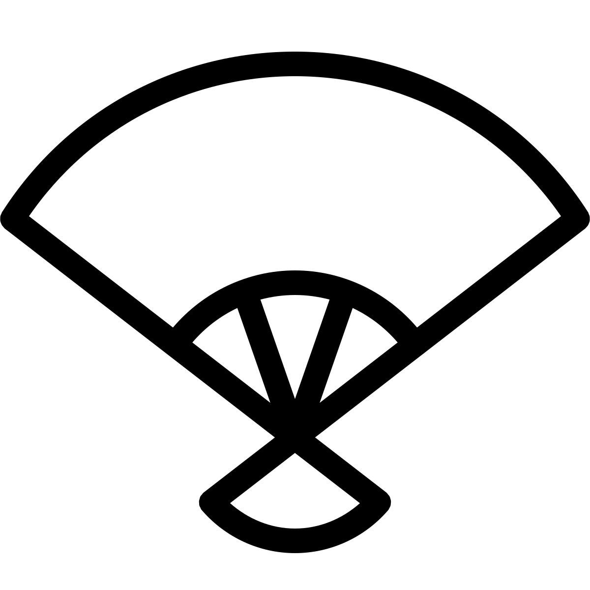 chinese fan icon