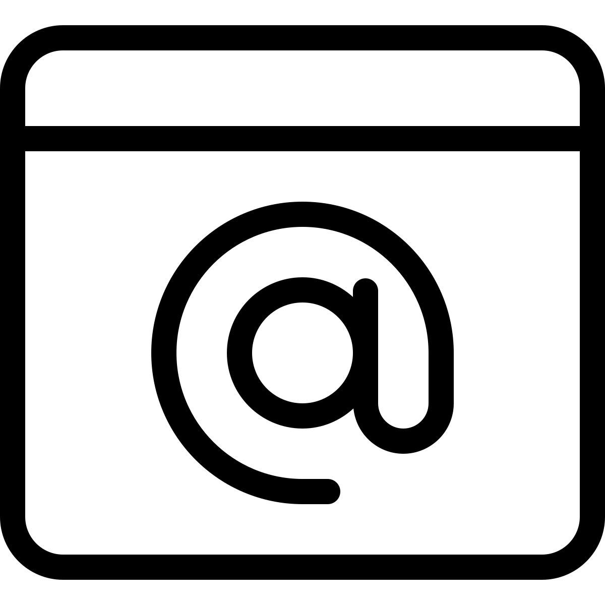 perte de courrier électronique icon