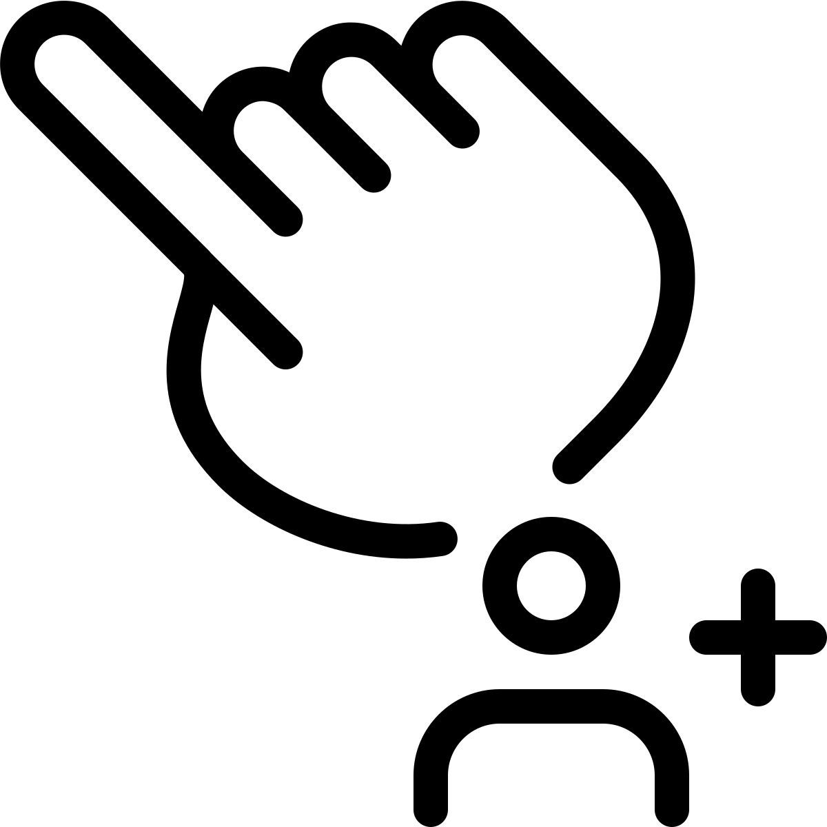 사용자 추가를 탭하세요 icon