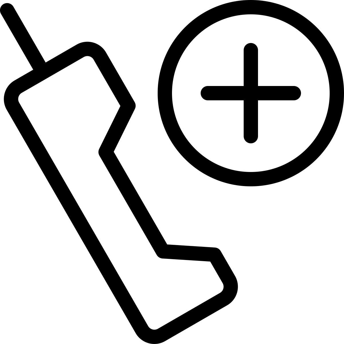 aggiungi telefono satellitare icon