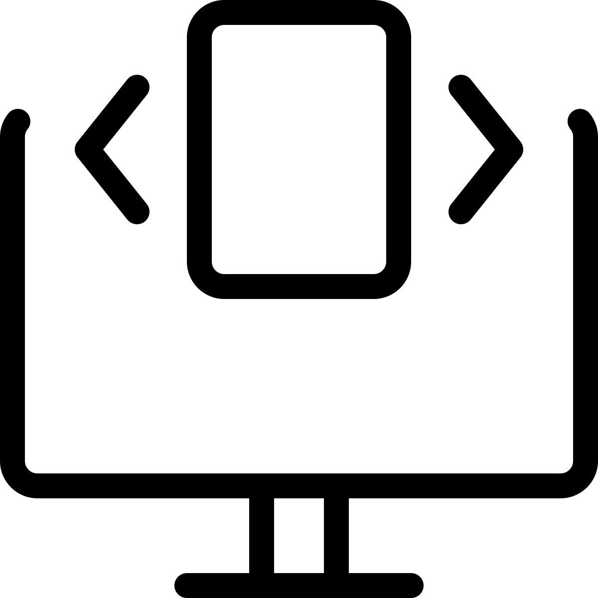 curseur d'écran horizontal icon
