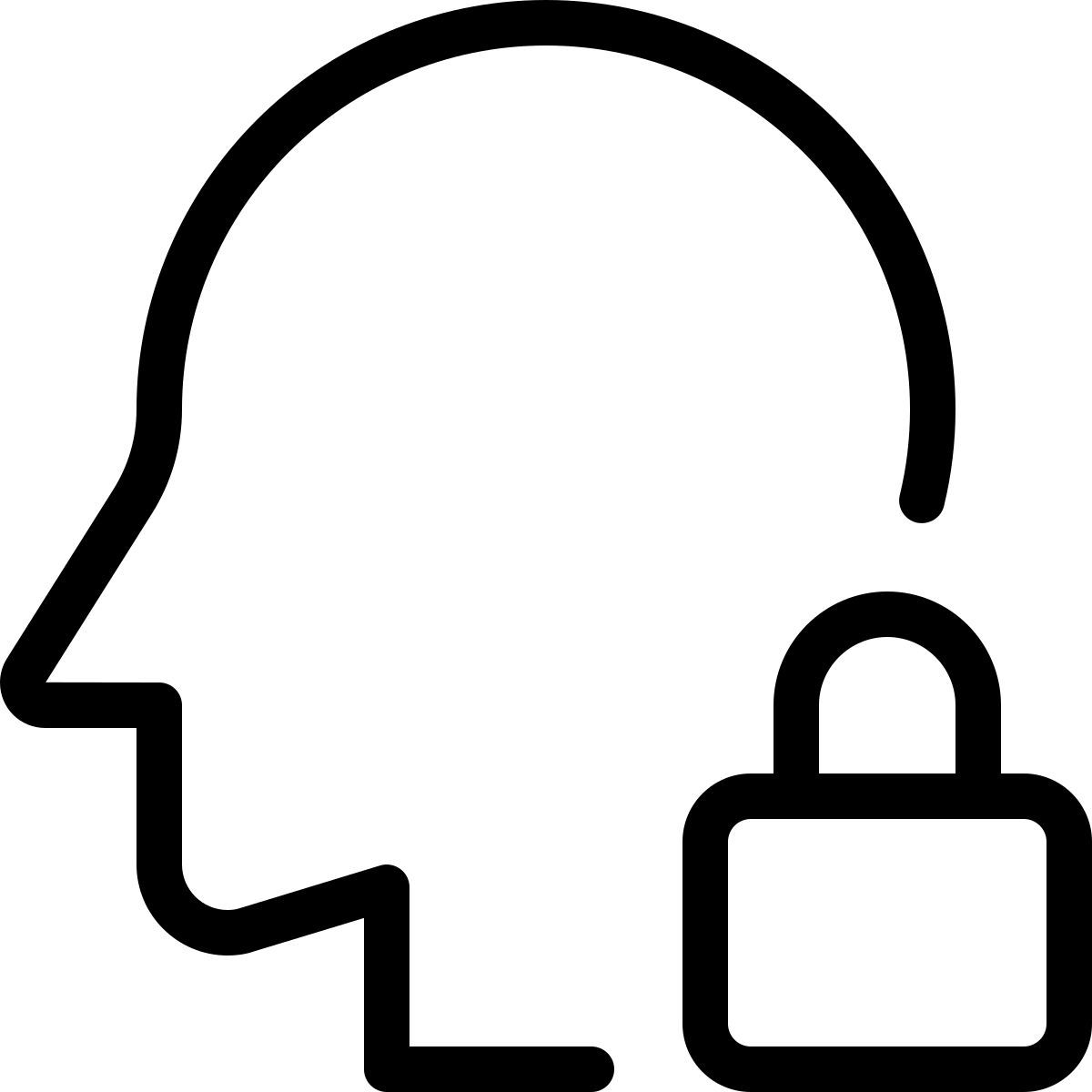 admin lock icon