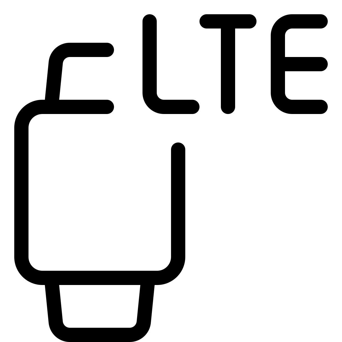 lte smartwatch icon