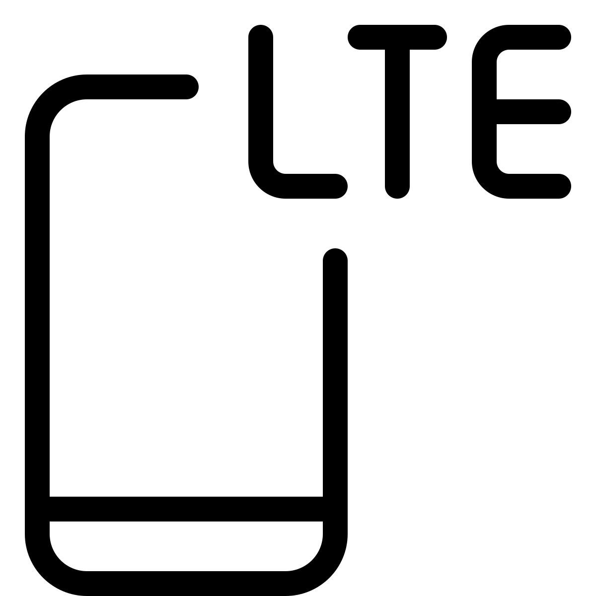 lte手机 icon