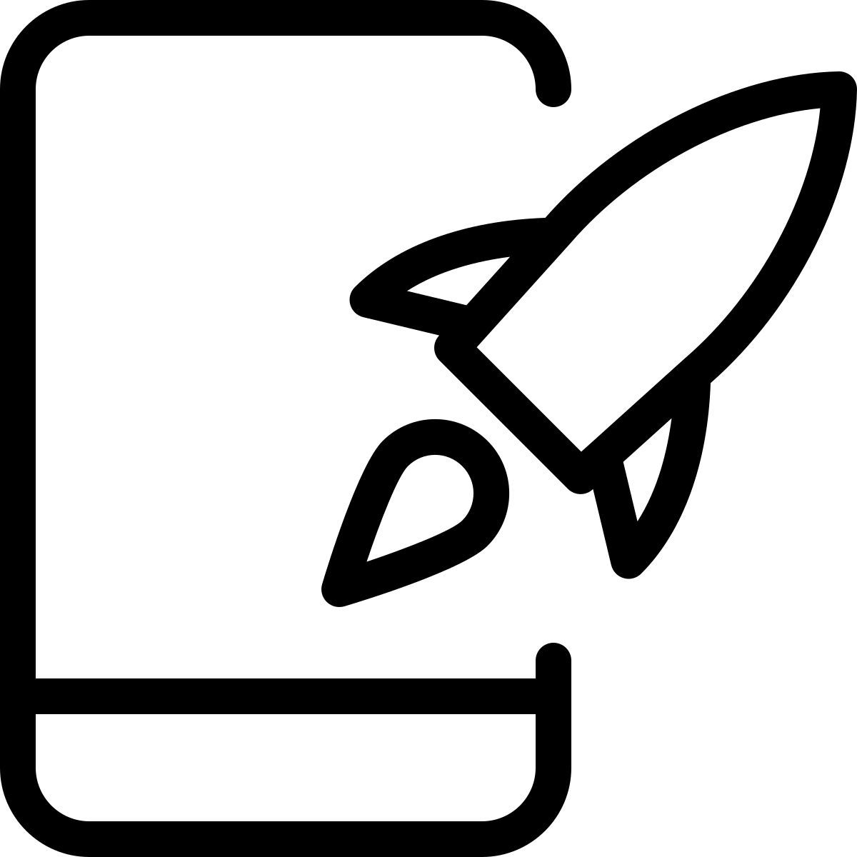 fast smartphone icon