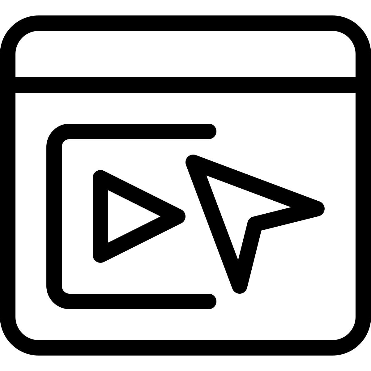 click video icon
