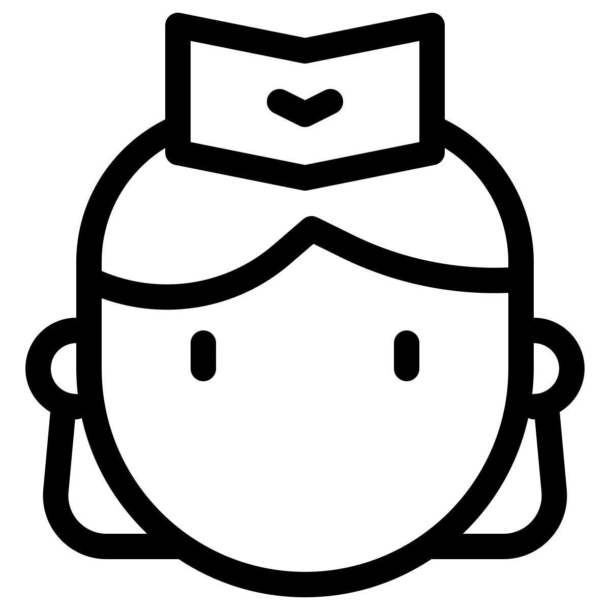 flight attendant icon