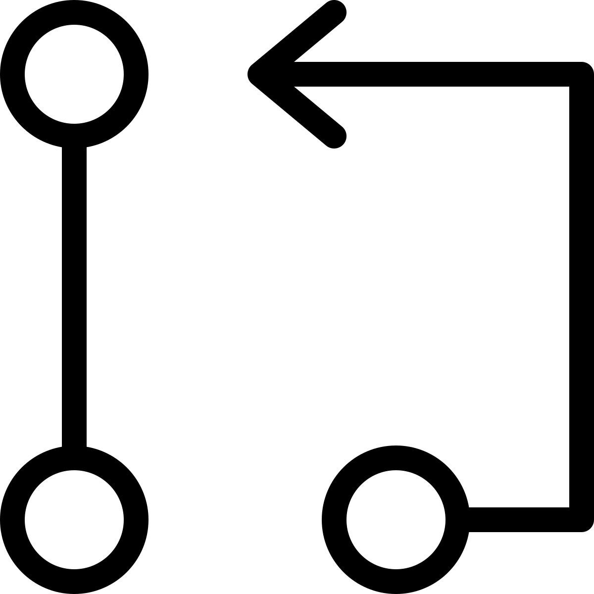 pull anfrage icon