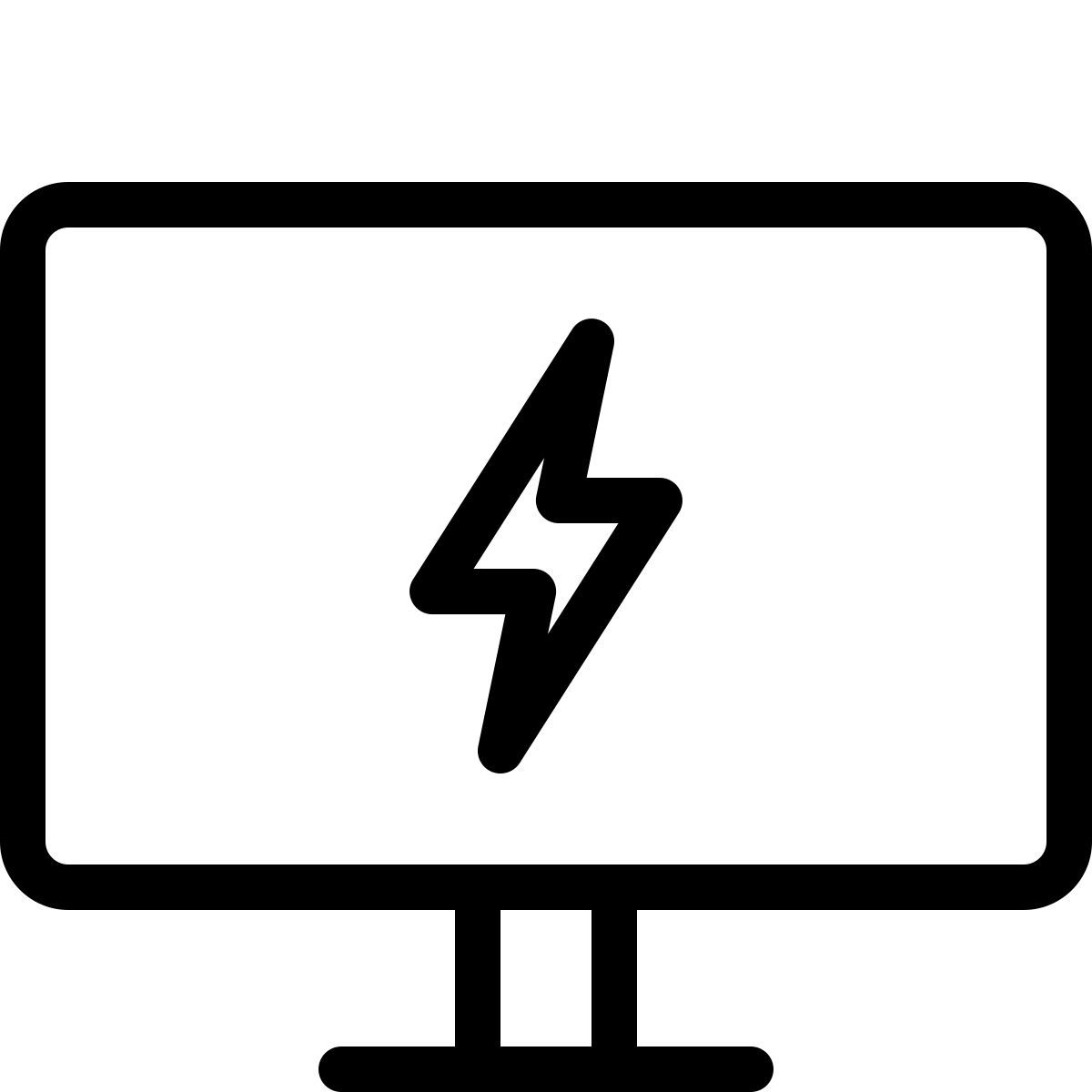 charging computer icon