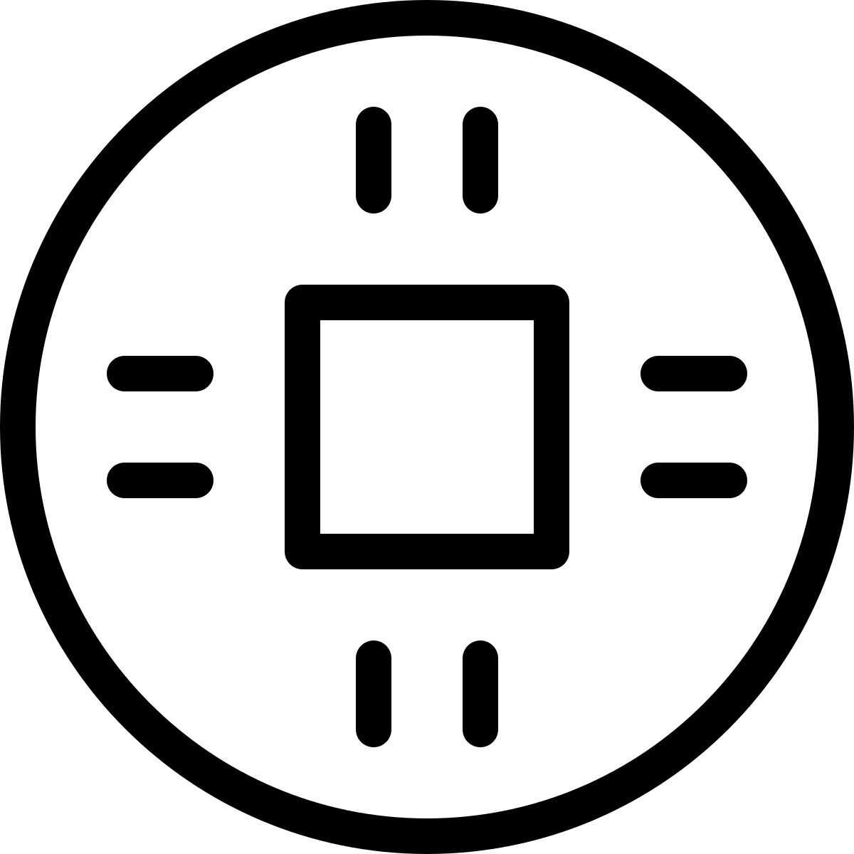 ancient chinese coin icon