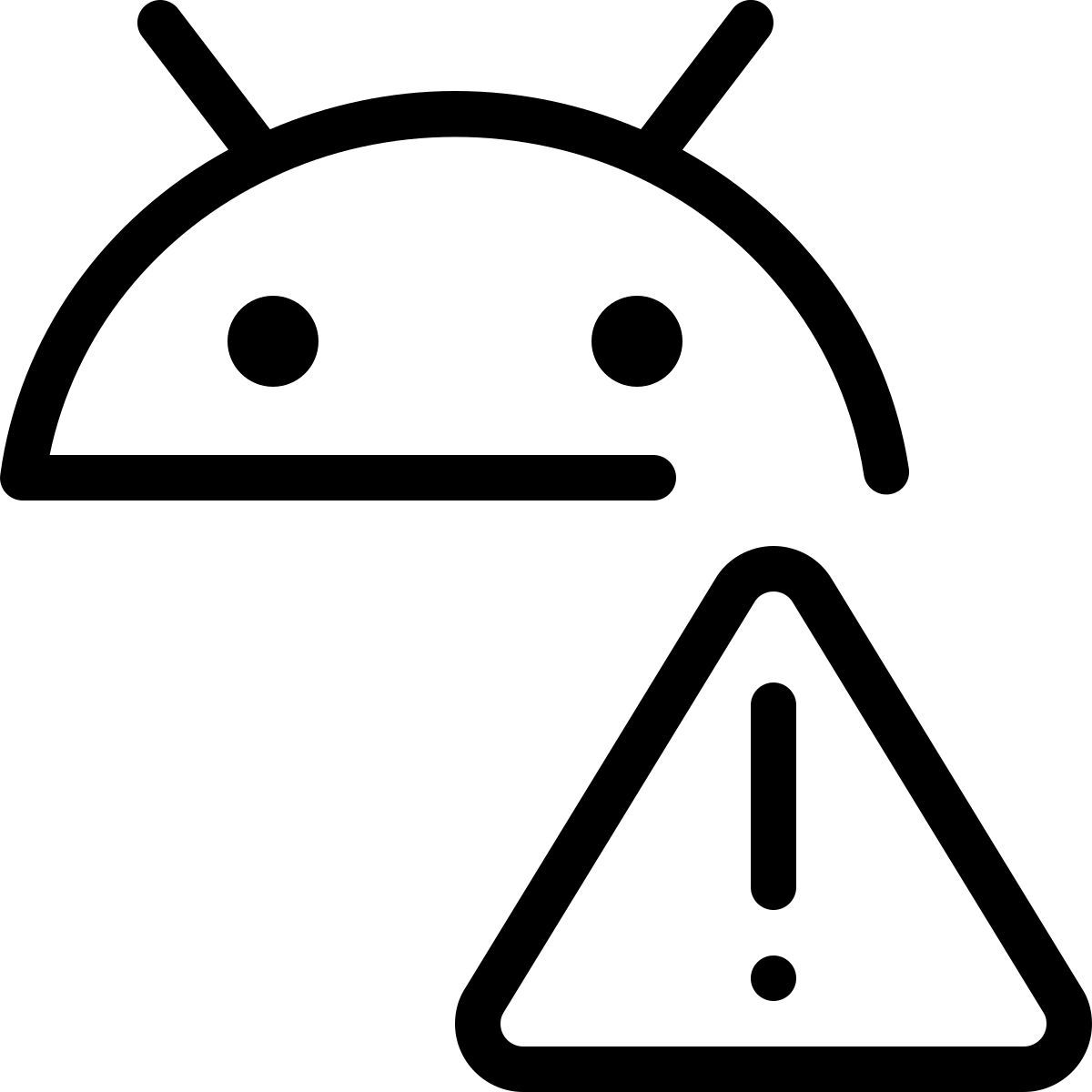 android alert icon