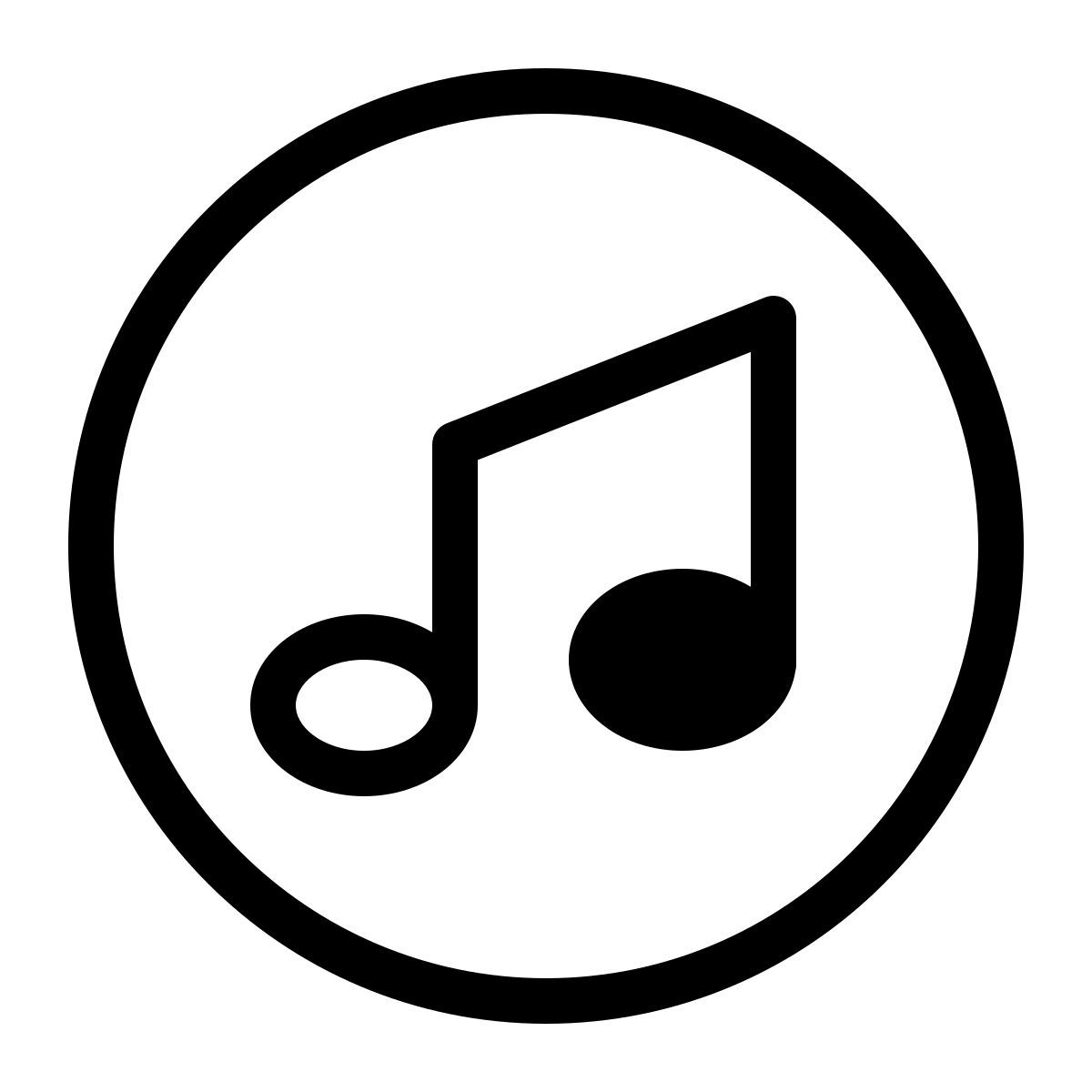 apple music logo icon