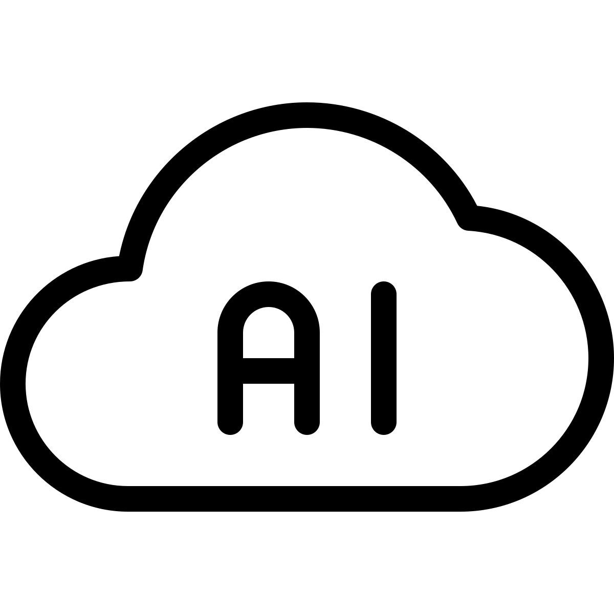 ai cloud icon
