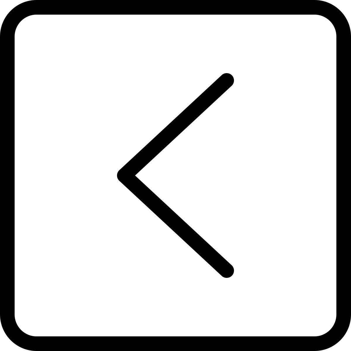 back key icon