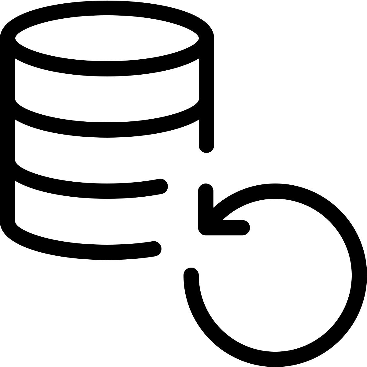 데이터베이스 백업 icon