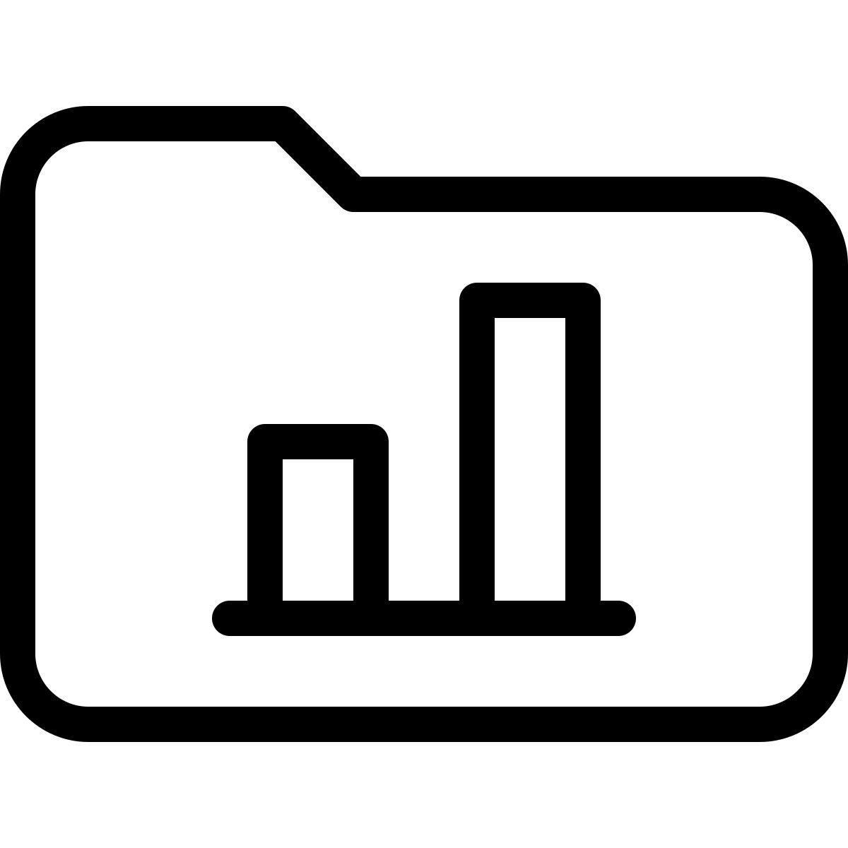 pasta de relatório icon