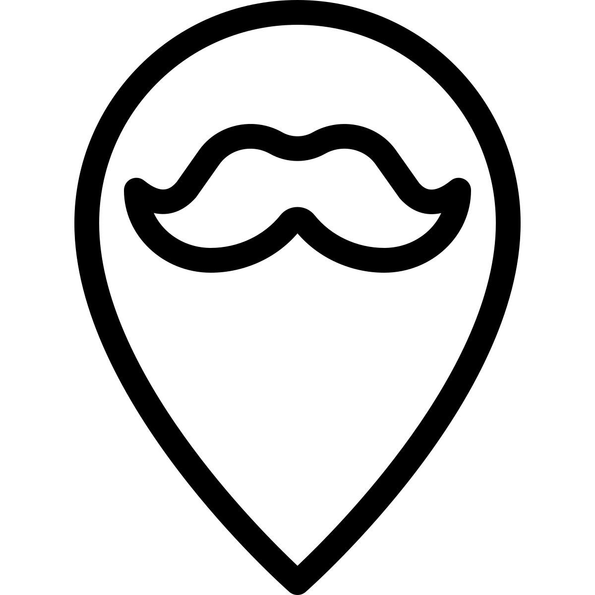 barbershop location icon