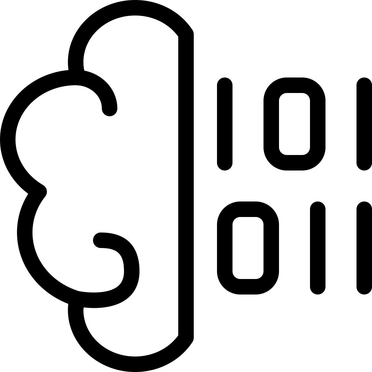 programación binaria icon