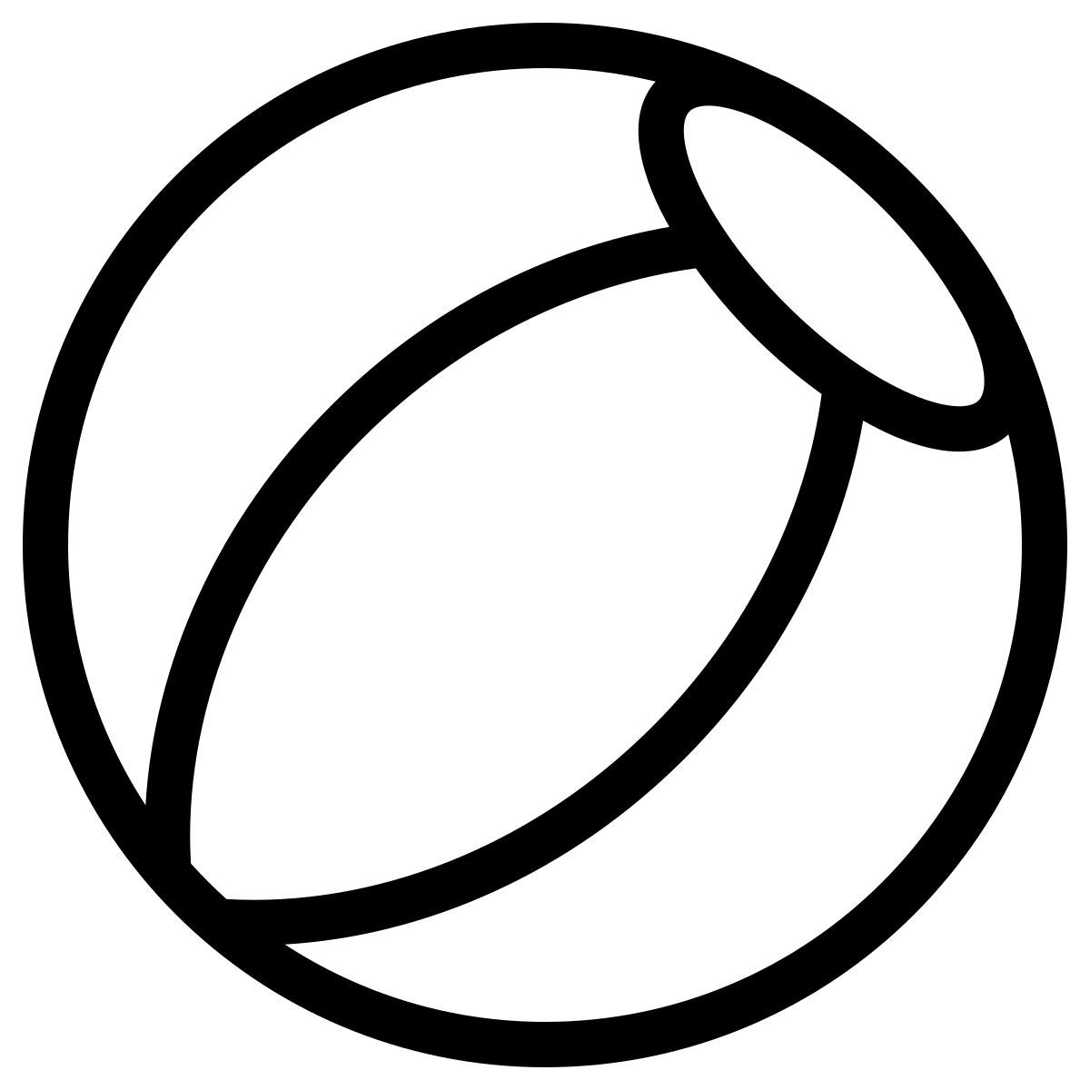ballon de plage icon