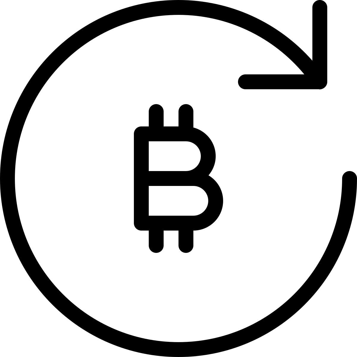 bitcoin refresh icon