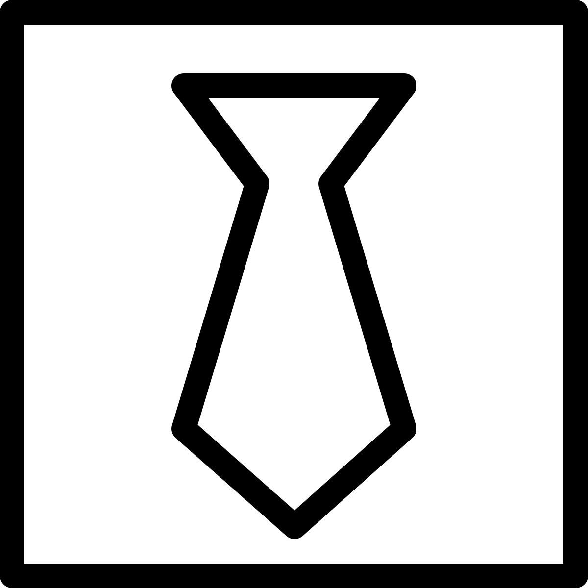 black tie icon