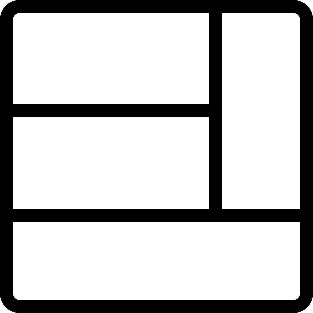 fußzeile icon