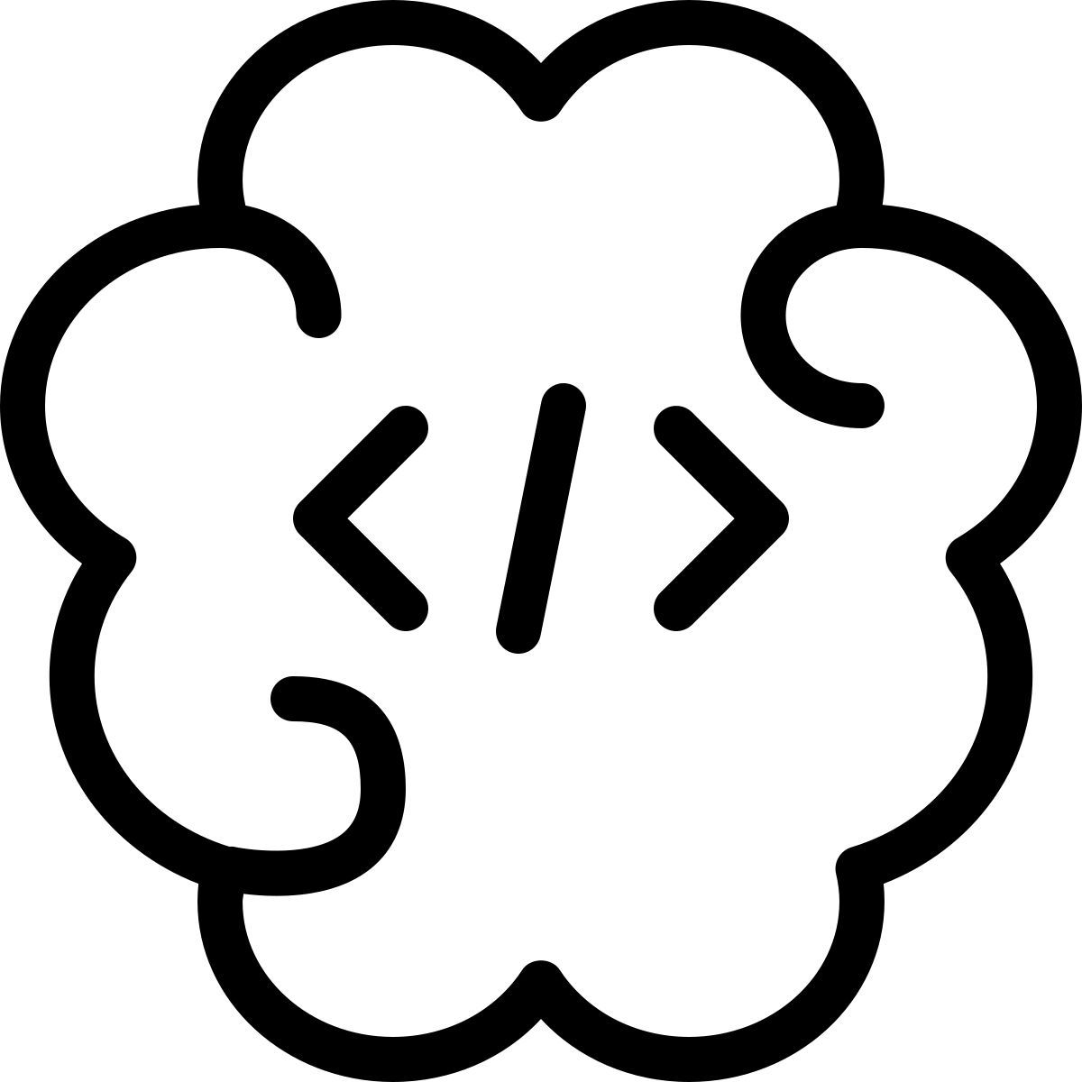 brainstorming code icon